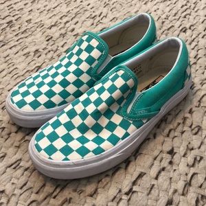 Vans Classic checkerboard slip-on shoes